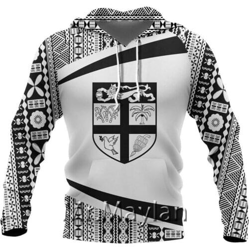 Fiji Tapa 3D Printed Hoodies Men/Women Hipster Streetwear Outfit Autumn Boys Hiphop Hood Sweatshirts Tops Clothes Drop ship T03