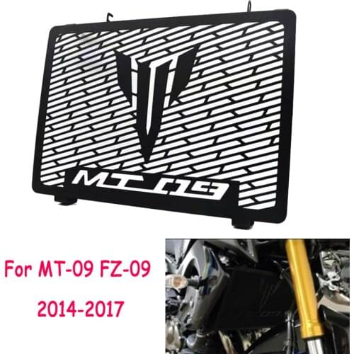 Motorcycle Radiator Guard Protector Grille Grill Cover Water Tank Protection For Yamaha MT-09 MT09 FZ-09 FZ09 2014-2017