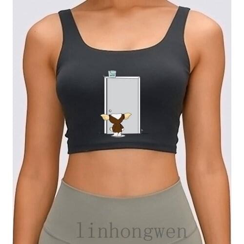 Bad Joke Women Tank Top Euro Size Over Size S-XL Pattern Graphic Summer Style Pictures Humor Designs Crop Top