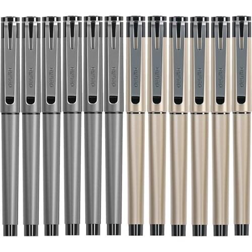 0.7mm Metal Shell Aluminum Pole Gel Pen Business Office Signature Pen Water Pen High-end Business Office Gift Signature Pen