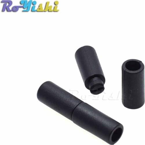 100pcs/pack Plastic Black Lanyard Safety Breakaway Pop Barrel Connectors For Ribbon Lanyards