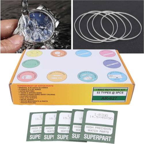 Waterproof O- Watch Back Gasket Gaskets Set Watch Repair Supply