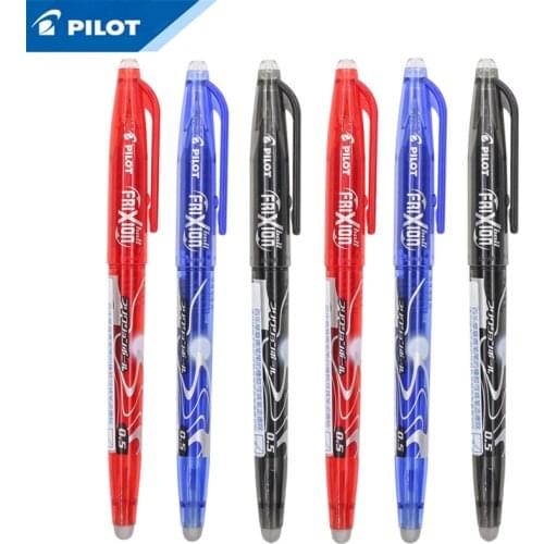 3Pcs Brand Pilot Frixion Pen LFB-20EF Gel Erasable Ink Medium Tip 0.5 mm PILOT LFB - 20 EF