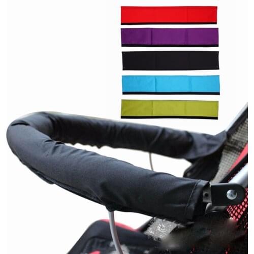 4Pcs/Lot New Baby Cart Armrests Cover Delicate Baby Carriage Oxford Cloth Stroller Armrests Cover Stroller Accessories Tools