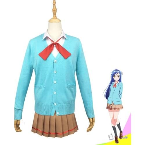 Anime Bokutachi wa Benkyou ga Dekinai We Never Learn: BOKUBEN Cosplay Furuhashi Fumino Costume Custom-made