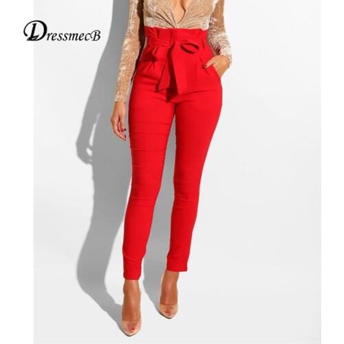 Женские узкие брюки DRESSMECB China At AliExpress