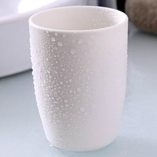 Eco-friendly Thick Circular Cups Toothbrush Holder Cup PP Rinsing Tooth Mug Cup SP99