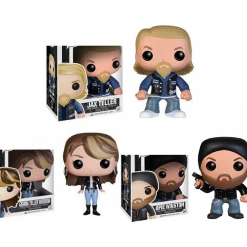 Toys JAX TELLER #88 GEMMA #90 OPIE WINSTEN #91 Vinyl Action Figure Collection Models for Children Gifts