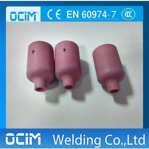 10pcs Tig Ceramic Gas Cups 54N18 #4 Fit welding torch WP/SR 17 18 16