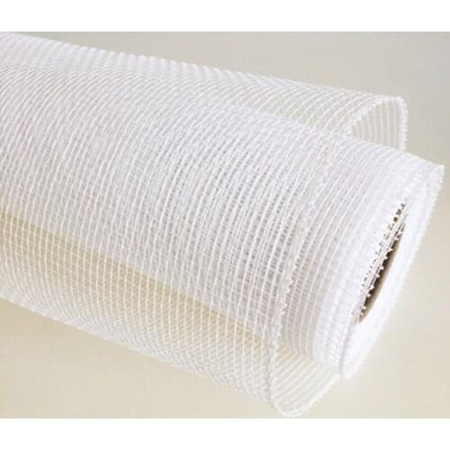 Gauze Square Grid Hard Gauze Hard Net Coarse Grid Plain Color Flower Packaging Floral Bouquet Paper Wrap Christmas Wedding Gift