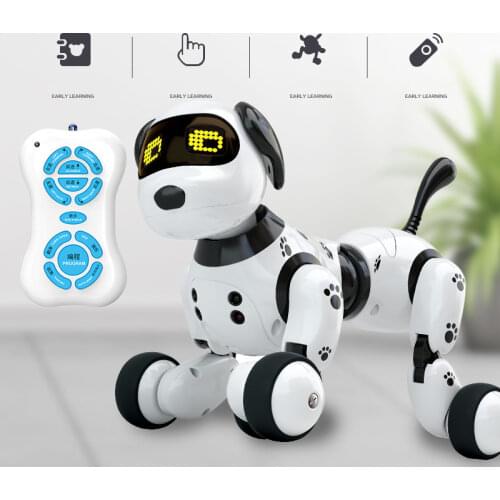 New Programable 2.4G Wireless Remote Control Smart Robot Dog Kids Toy Intelligent Talking Robot Dog Toy Electronic Pet Kid Gift