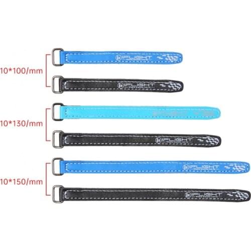 20PCS IFlight Microfiber PU Leather Battery Straps 10X100mm 10X130mm 10X150mm for FPV Tinywhoop Cinewhoop Ducted Drone DIY Parts