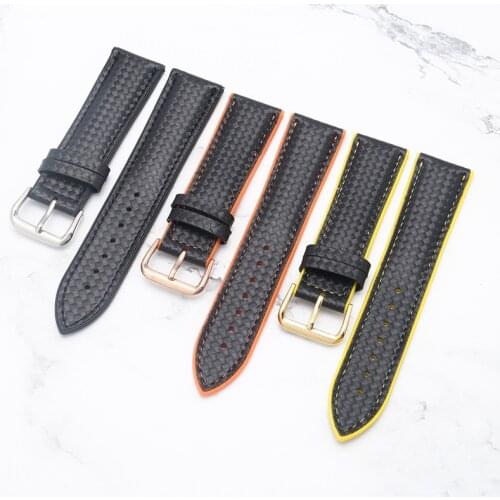 Top Quality Silicone Rubber Weave texture 18 20 22mm Watch Band with Pin Buckel For Omega Rolex Mido Breitling Series Strap