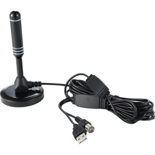 300 Mile HDTV Antenna HD TV Amplifier Booster Cable Support 1080P VHF UHF
