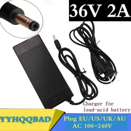 36V 2A lead acid battery charger electric scooter e-bike wheelchair Charger lead-acid battery