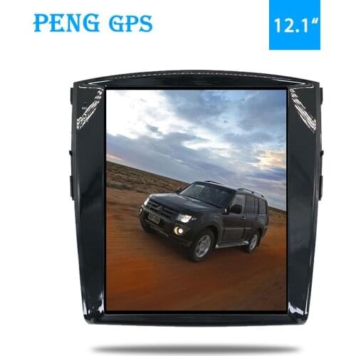 Tesla style vertical screen Android7.1 Car GPS Navigation for MITSUBISHI PAJERO V97 V93 Shogun Montero 2006+ headunit stereo rad