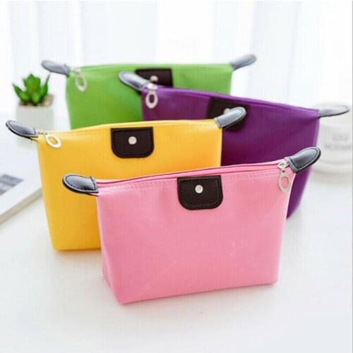 7 Color Travel Cosmetic Women Makeup Bag Toiletry Purse Holder Beauty Wash Bag Organizer Pouch
