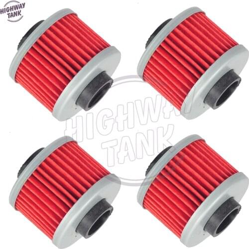 4 Pcs Motorcycle Scooter Engine Oil Filter case for APRILIA Leonardo 125 150 Scarabeo