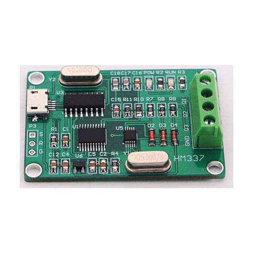 New 1PC USB high-frequency pulse signal generation 1 ~ 150 MHz three-way frequency division with frequency sweep function