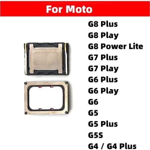 2 PCS Rear Inner Ringer Buzzer Earpiece Flex Cable For Moto G8 G7 Power / G7 Play / G6 Play G5 G6 G4 G8 Play Plus Repair Parts