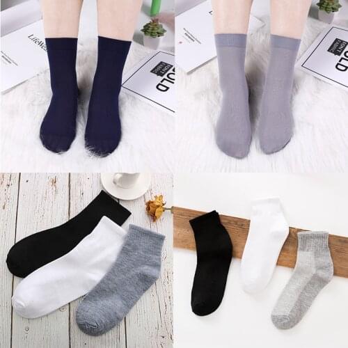4Pairs/Lot Summer Winter Men Socks Deodorant Business Socks High Quality Chistmas Gifts Solid Color Men Casual Compression Sock