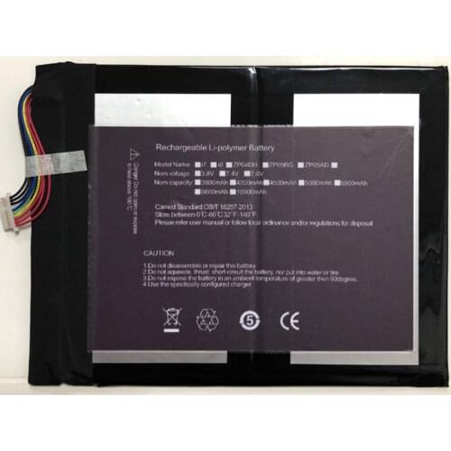 New 7.4V 5000mah Original size replacement battery for Cube Rubiks Cube i7 Handwritten Handwriting MIX PLUS Tablet PC batteries