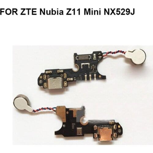 Original FOR ZTE Nubia Z11 Mini NX529J usb charging charger Connector Motor Vibrator FLEX CABLE port Board FOR ZTE NX 529J