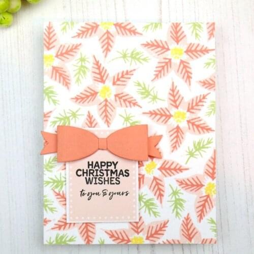 Poinsettia Leaves Clear Stamps for DIY Scrapbooking DIY Craft Making Fun Decoration Transparent Stempels New 2019 Silicone Seal