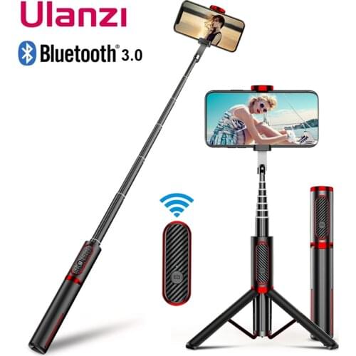 Ulanzi SK-01 Smartphone Bluetooth Selfie Stick with Remote Control Tripod Monopod Universal for iPhone Samsung Huawei XiaoMi