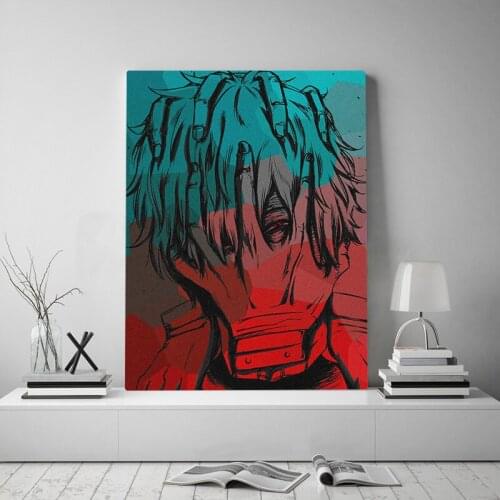 Tomura Shigaraki My Hero Academia anime Canvas poster Painting wall Art decor Living room Bedroom Study Home Decoration Prints