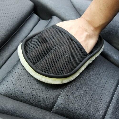Car Styling Wool Soft Car Washing Gloves Cleaning for Mazda 2 3 5 6 8 BL BM GJ cx3 cx4 cx5 KE KF cx7 cx8 cx9 cx30 mx5 rx8