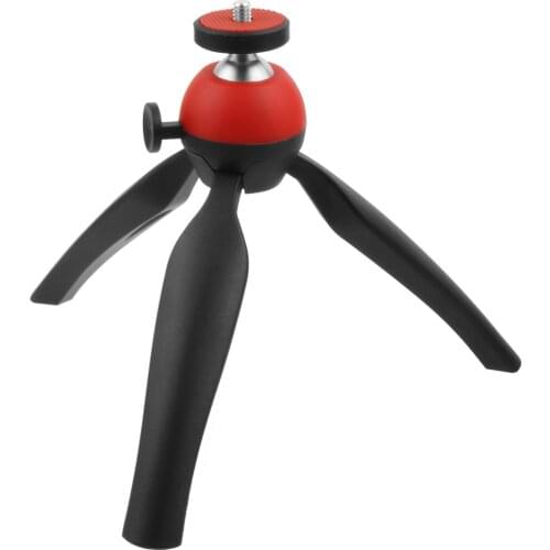 1/4 Screw Ball Head Smart Phone Holder Mini Tripod Mount Projector Bracket Selfie Stick for Gopro DSLR Camera