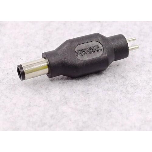 2 Pin DC Tip 19.5v Power Adapter Connector 2Pin 7.4x5.0mm Male Plug Jack Converter for DELL XPS Laptop Notebook PC Charger