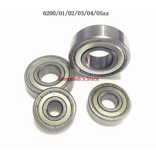 4pcs/Lot 6203ZZ 6203 ZZ 17x40x12mm Mini Ball Bearing Miniature Bearing Deep Groove Ball Bearing