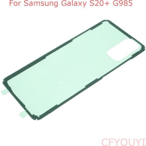 50pcs/lot For Samsung Galaxy S20 G980 S20 Ultra G988 S20+ G985 Battery Back Door Adhesive Sticker Glue