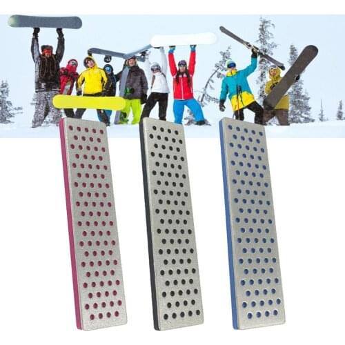 500 360 240 Grit Sharpening Stones Diamond Sharpening Stones for Skiing Ice Snowboard Ski Edges Skiing Sharpeners Wear-resistant