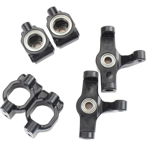 RC Car Replace Steering Hub Carrier Set for WLtoys 104001 1/10 Car Assembly Spare Parts