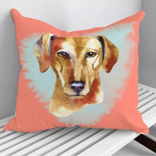 Azawakh West African Dog Throw Pillows Cushion Cover On Sofa Home Decor 45*45cm 40*40cm Gift Pillowcase Cojines Dropshipping