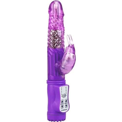 OLO G Spot Dildo Rabbit Vibrator Masturbator Sex for Women Vagina Clitoris Double Vibrator 12 Speeds Vagina Vibration Adult Toys