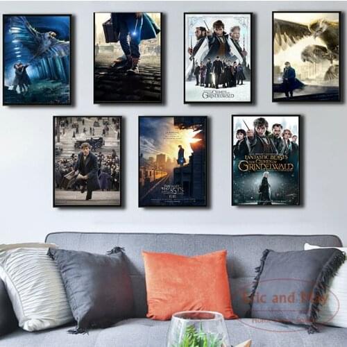 Fantastic Beasts And Where To Find Them Posters And Prints Canvas Paintings Picture On The Wall Aesthetic Room Decor Cuadros