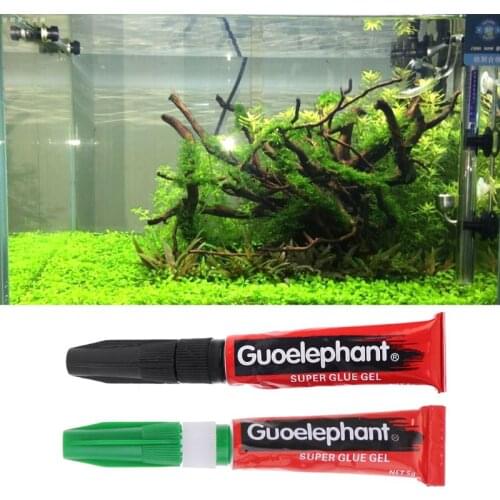 Aquarium Moss Plants Glue For Aquatic Fish Tank Marine Tank Coral Reef Ornaments DIY Adhesive Glue