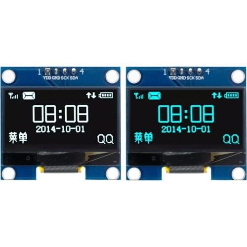 100PCS/LOT 1.3 OLED module White/Blue Color 128X64 1.3 inch OLED LCD LED Display Module For 1.3" IIC I2C Communicate For Arduino