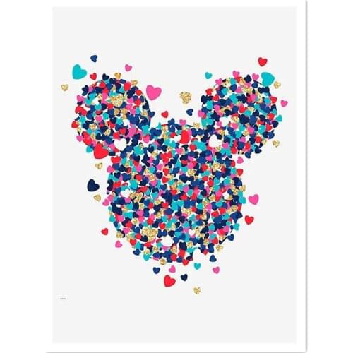 New Arrivals 5d Diamond Painting Cartoon mouse Diamond Embroidery Cross Stitch Rhinestones Full Mosaic Home Decor