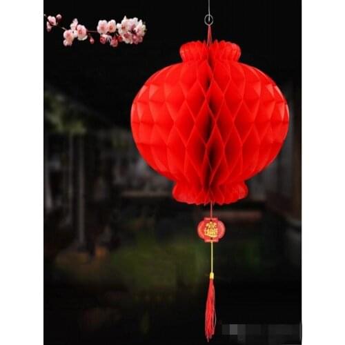 New Arrival 6"(15CM) Red Chinese Paper Lanterns for Wedding Festival Birthday Party Floral Home Decoration 100pcs/lot free shipp