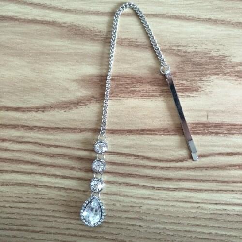 New GREAT GATSBY INSPIRED CRYSTAL PENDANT TIARA HEADPIECE HEADBAND