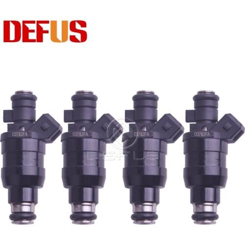 DEFUS 4PCS OEM D3762FA Fuel Injector For BMW 88-97 M40 M42 318i 518i E36 E46 E34750iL 850Ci 5.0L 5.4L Brand New 1731357