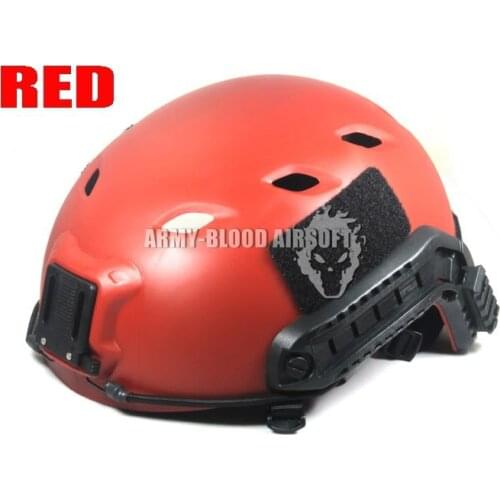 Military version of the Ops-Core FAST Base jump Military Helmet Tactical Helmet RED mc BK FG AOR1 TAN Seals DW ATFG ACU AT DD