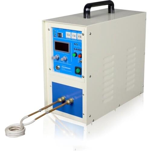 High Frequency Induction Heating Machine Quenching Equipment Heat Treatment Induction Heating Annealing Welding 220v15kw