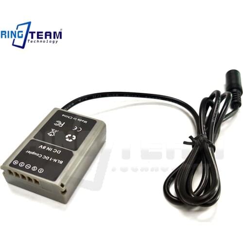 Female DC Connector PS-BLN1 BLN-1 BLN1 Dummy Battery Coupler for Olympus OM-D E-M5 II 2 E-M1 PEN E-P5 Digital Cameras