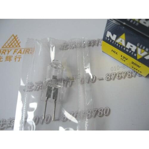 10pcs,NARVA 55919 HLL 12V20W G4 halogen lamp,12V 20W bulb